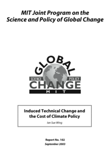 Screenshot for Induced Technical Change and the Cost of Climate Policy