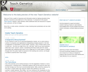 Screenshot for Teach Genetics