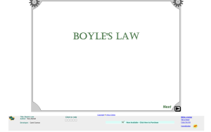 Screenshot for Boyle's Law
