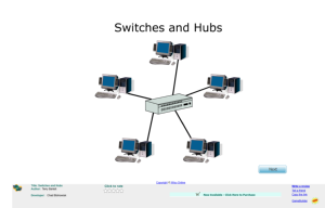 Screenshot for Telecommunications: Switches and Hubs