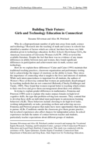 Screenshot for Building Their Future: Girls and Technology Education in Connecticut