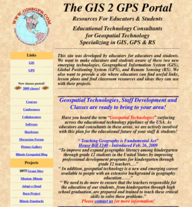 Screenshot for The GIS 2 GPS Portal