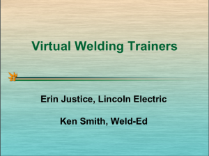 Screenshot for Virtual Welding Trainers