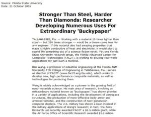 Screenshot for Bucky Paper: Stronger Than Steel, Harder Than Diamonds