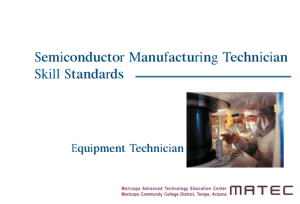 Screenshot for Semiconductor Manufacturing Technician Skill Standards