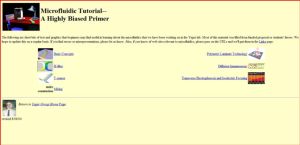 Screenshot for Microfluidic Tutorial: A Highly Biased Primer
