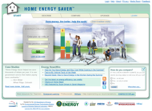 Screenshot for Home Energy Saver