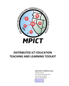 Screenshot for Distributed ICT Education Teaching and Learning Toolkit