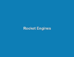 Screenshot for Rocket Engines