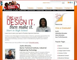 Screenshot for Made in Florida: High School Student Profiles