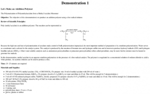 Screenshot for Let's Make an Addition Polymer: Demonstration