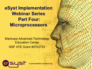 Screenshot for eSyst Implementation Webinar Series Part Four: Microprocessors
