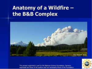 Screenshot for Anatomy of a Wildfire - The B&B Complex Fires