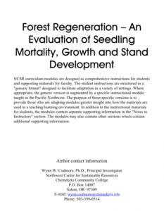 Screenshot for NCSR: Forest Regeneration