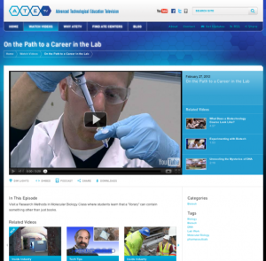 Screenshot for ATETV 101 Series: On the Path to a Career in the Lab