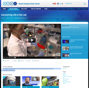 Screenshot for ATETV 101 Series: Uncovering Life in the Lab