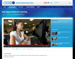 Screenshot for New Opportunities for Learning