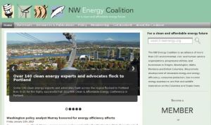 Screenshot for NW Energy Coalition Homepage