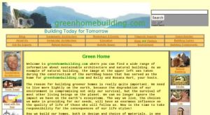 Screenshot for Greenhomebuilding.com