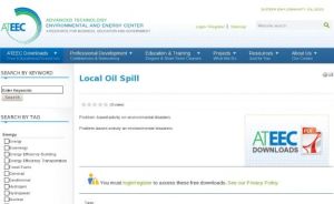 Screenshot for Local Oil Spill Activity