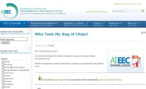 Screenshot for Who Took My Bag of Chips? Activity
