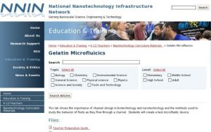 Screenshot for Gelatin Microfluidics