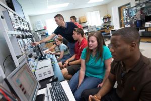 The Electrical Power Technology program at Palm Beach State College provides the context for an Integrated Math course that faculty are developing with ATE support.
