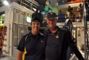 Tara Willis obtained her "dream job" of working with deep sea explorer Robert Ballard through participation in the MATE Center's ROV competition and At-Sea Internship programs. 