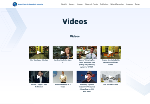 Screenshot for National Center for Supply Technology Education: Videos