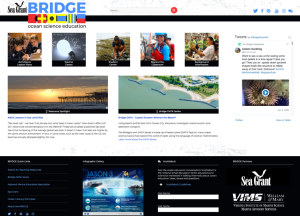 Screenshot for The Bridge: An Ocean of Free Teacher-Approved Marine Education Resources