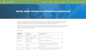 Screenshot for Digital Home Technology Integration Curriculum