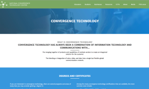 Screenshot for Convergence Technology Overview