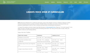 Screenshot for Voice Over IP Curriculum