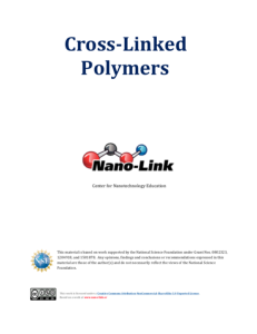 Screenshot for Cross Linked Polymers Module