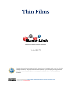 Screenshot for Thin Films Module