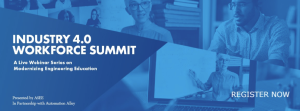 Image of the Industry 4.0 Workforce Summit banner.
