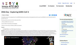 Screenshot for DNA Day - Exploring SARS-CoV-2