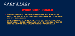 Screenshot for DroneTech 2020 - Drones and Geospatial Applications