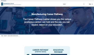 Screenshot for Career Pathway