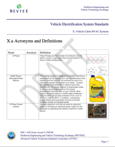 Screenshot for Vehicle Electrification Systems Standards: Vehicle Cabin HVAC Systems