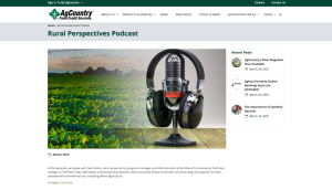 Screenshot for Rural Perspectives Podcast