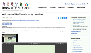 Screenshot for AC2 Biomanufacturing Workshop - Welcome and Bio Manufacturing Overview