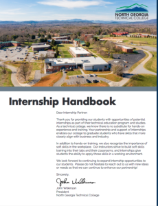 Screenshot for Agriculture Internship Handbook