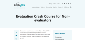 Screenshot for Evaluation Crash Course for Non-evaluators
