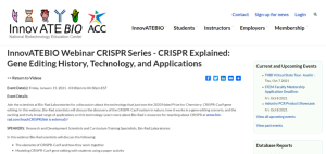Screenshot for CRISPR Explained: Gene Editing History, Technology, and Applications