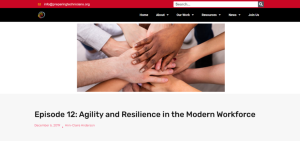 Screenshot for Episode 12: Agility and Resilience in the Modern Workforce