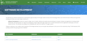 Screenshot for Job Cluster: Software Development