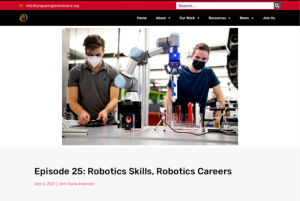 Screenshot for Episode 25: Robotics Skills, Robotics Careers