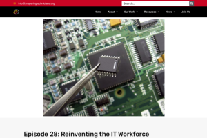 Screenshot for Episode 28: Reinventing the IT Workforce