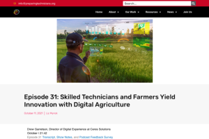 Screenshot for Episode 31: Skilled Technicians and Farmers Yield Innovation with Digital Agriculture
